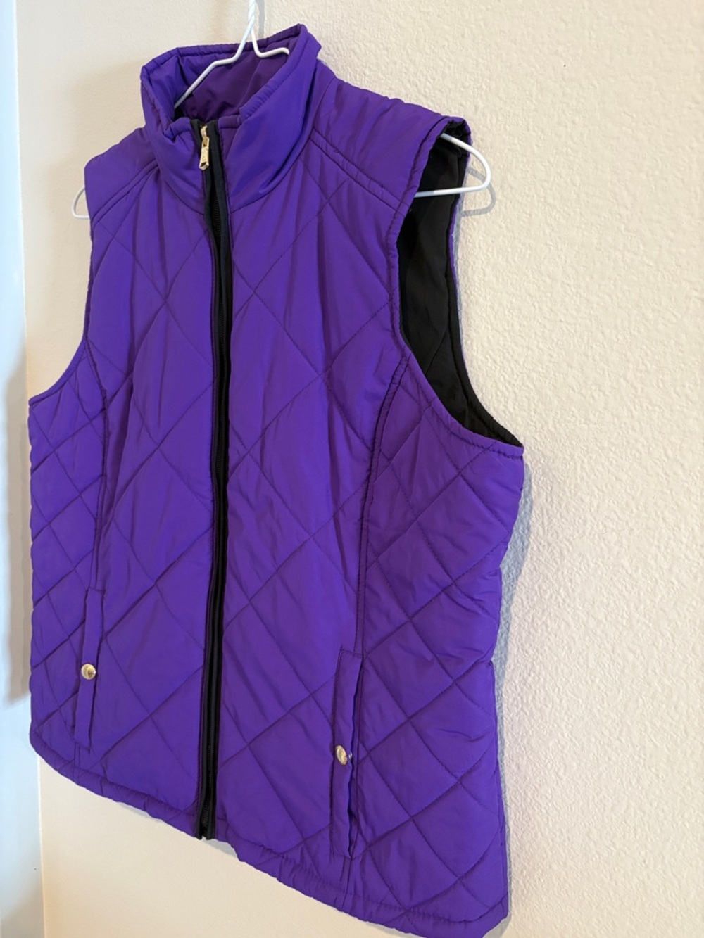 Polo Ralph Lauren Purple Quilted Sleeveless Vest NWOT! - Picture 4 of 11